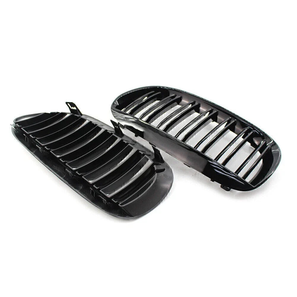 Front Bumper Upper Grill Mesh Grille Trim for BMW E63 M6 E64 M6 (2006-2010)