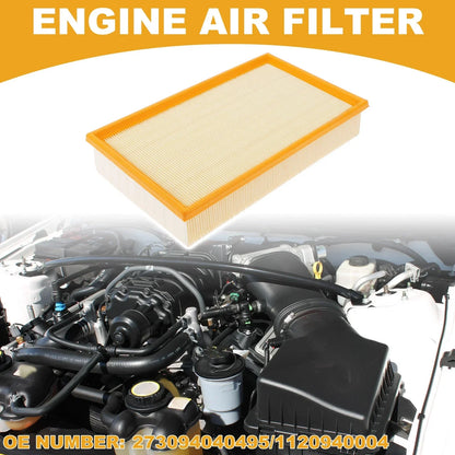 Car Engine Air Filter for Mercedes-Benz C300 (2008-2012) 1 x Filter