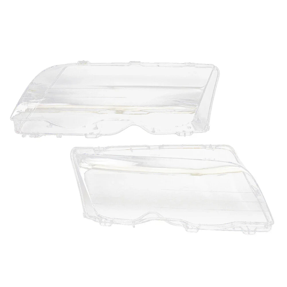Transparent Front Headlight Lens Cover for BMW 3 Series E46 Sedan (98-01)