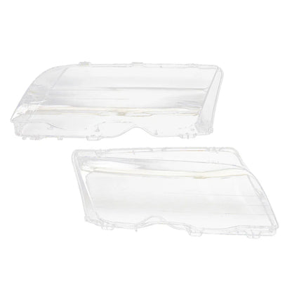 Transparent Front Headlight Lens Cover for BMW 3 Series E46 Sedan (98-01)