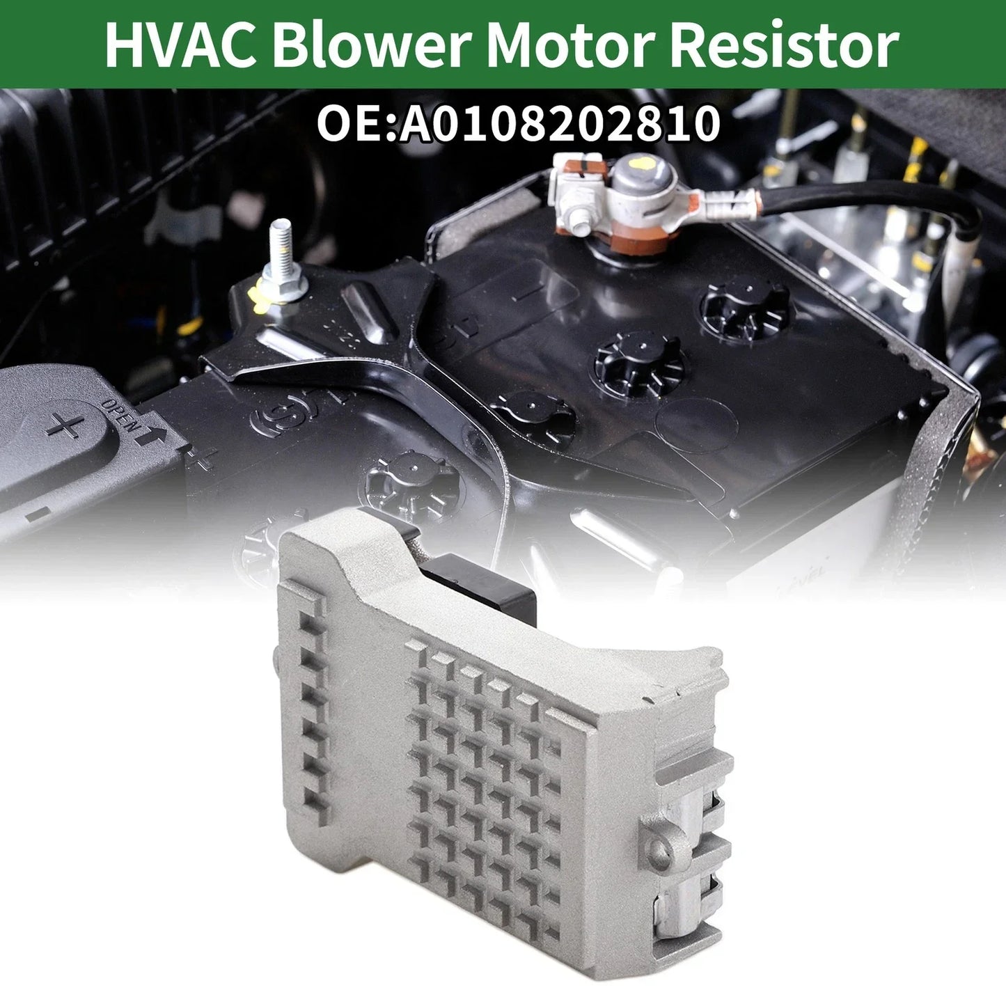 HVAC Blower Motor Resistor for Mercedes (A-Class, C-Class, E-Class)