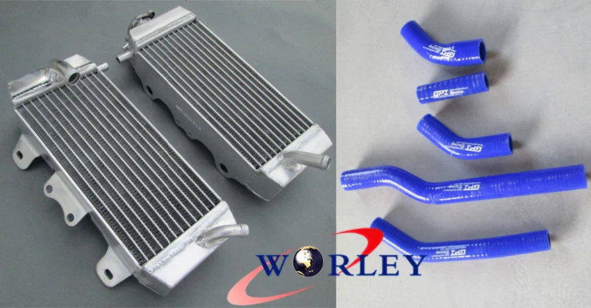 Aluminum Radiator & RE Silicone Hose for Yamaha YZF250 YZ250F (2006)