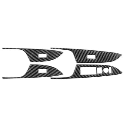Carbon Fiber Window Lift Switch Panel Cover for Honda Accord (2013-2017)
