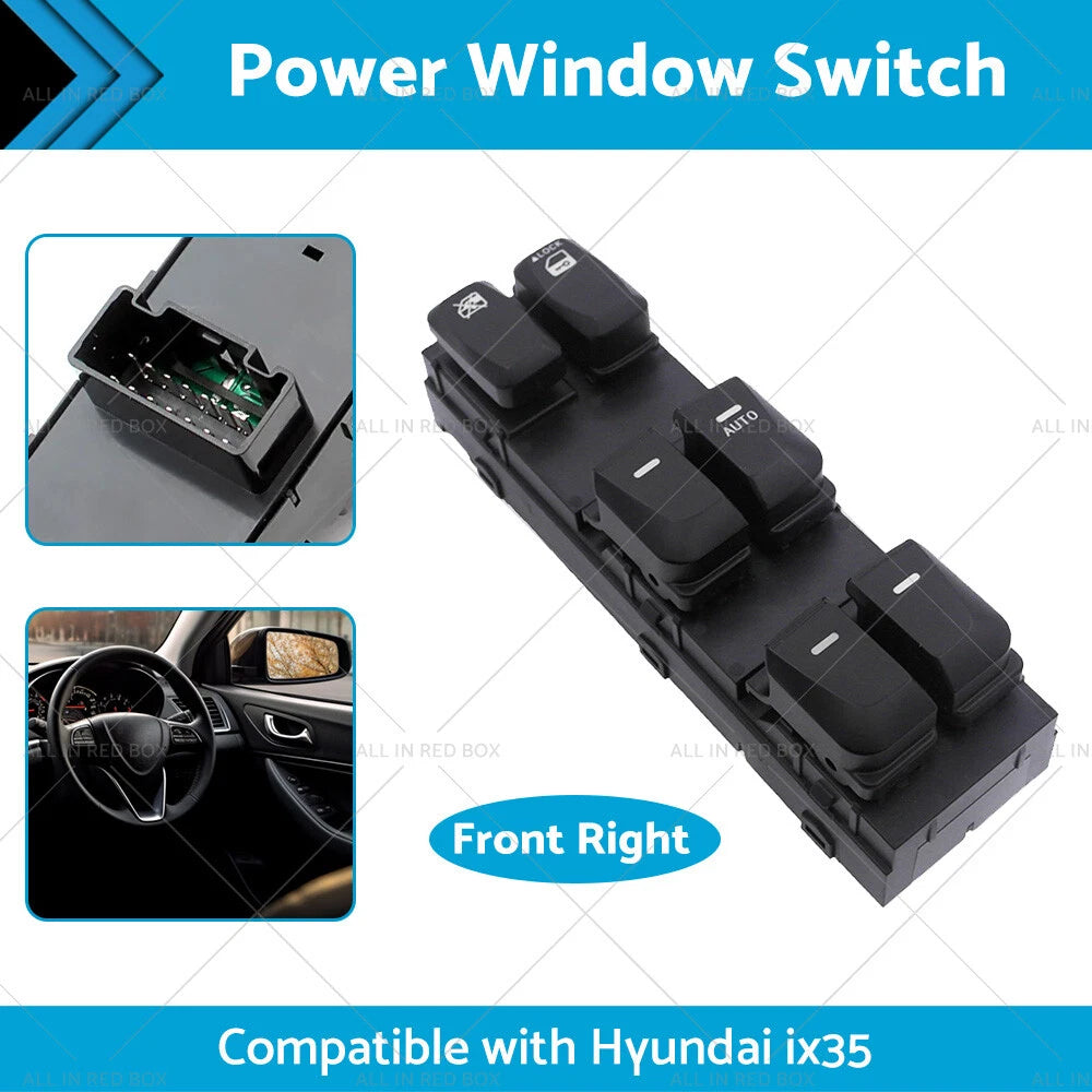 Electric Window Switch Master Control for Hyundai IX35 (2010-2017)