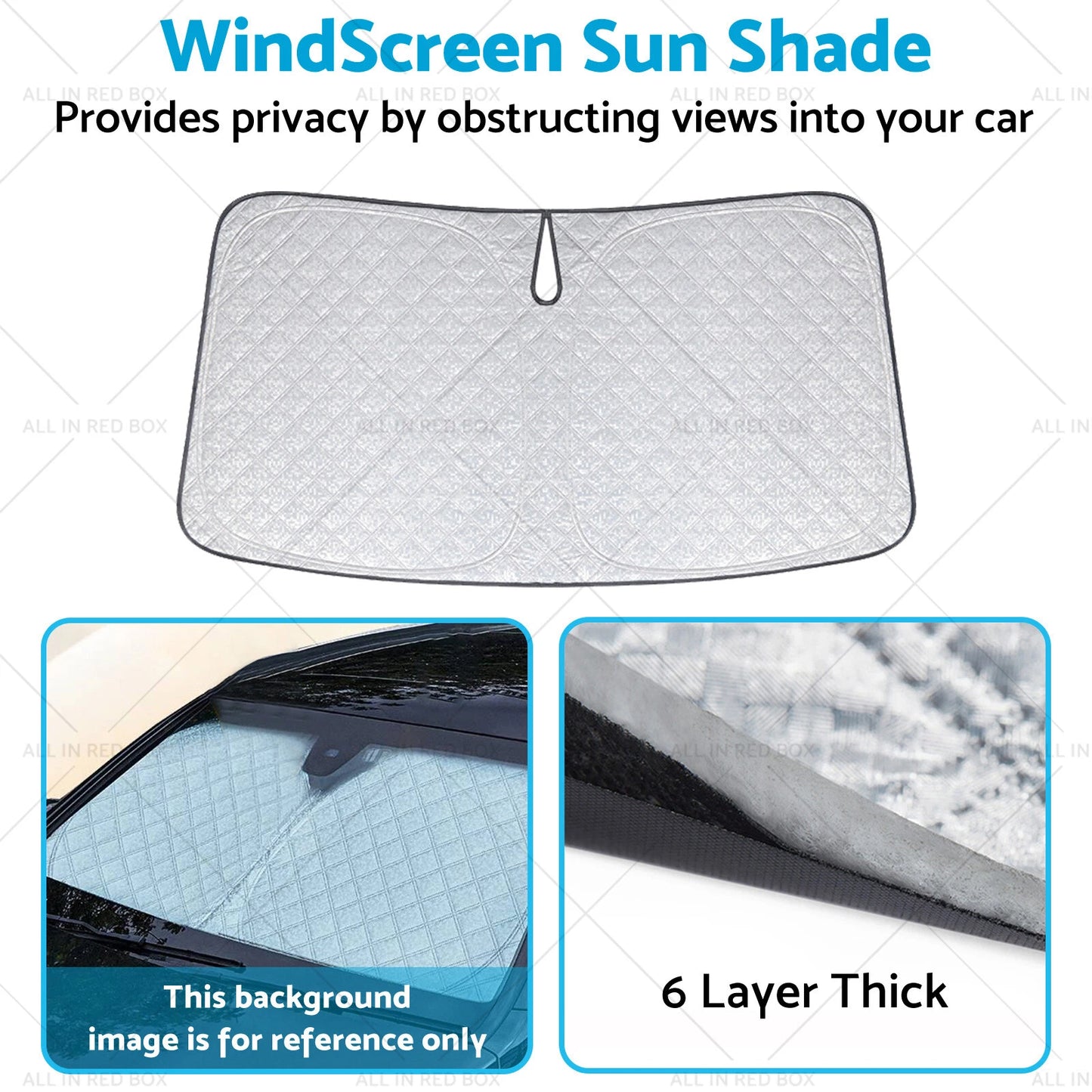 6 Layer WindScreen Sun Shade for Chery Omoda 5 (2022-2024) UV Protection