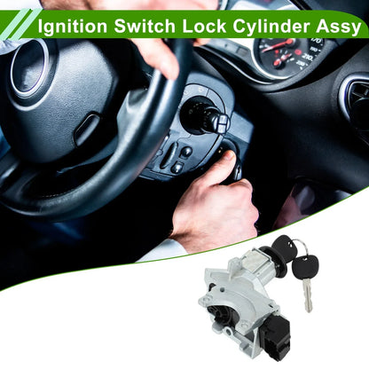 Ignition Lock Cylinder Assembly for Chevrolet Silverado 1500 3500 (2007-2013)