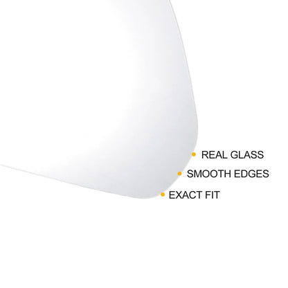 Right Side White Mirror Glass for Hyundai IX25 Creta (2014-2017)