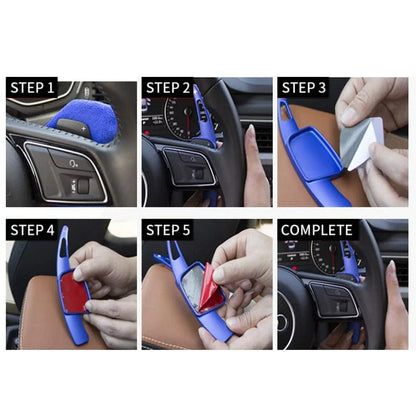 Steering Wheel Paddle Shifter Extensions for Audi A3 A4 A5 Q3 Q5 Q7 Q8