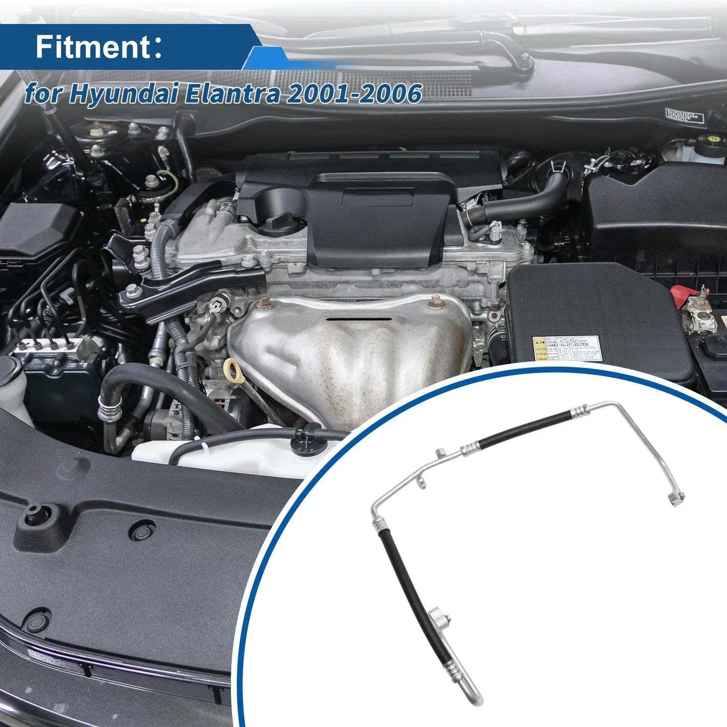 A/C Refrigerant Liquid Hose for Hyundai Elantra (2001-2006)