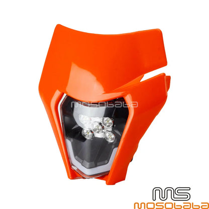 Enduro LED Headlight Kit for KTM XC-W EXC EXC-F FREERIDE 250 300 350 450 500 (2017-2023)