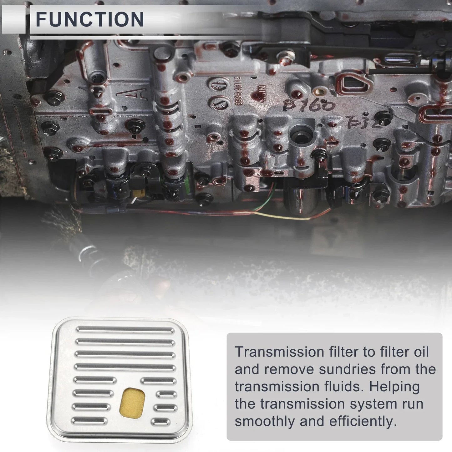 Transmission Filter for Dodge Intrepid 2001-2004 (2 x A606 42LE)