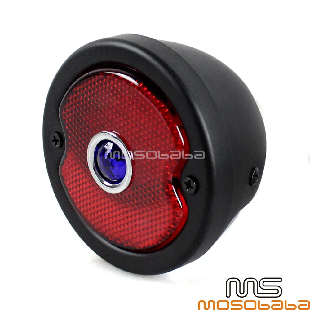 Red Lens LED Brake Tail Light for Ford Harley Chopper