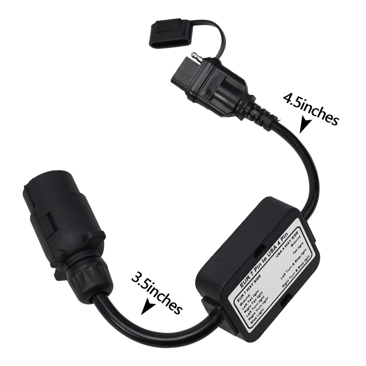 Converter Parts Round Trailer Light 7-Pin for Car