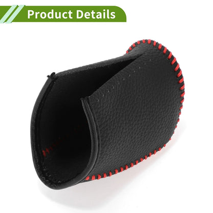 Dodge Journey Gear Shift Knob Cover 2011-2020 Pebbled Black Red