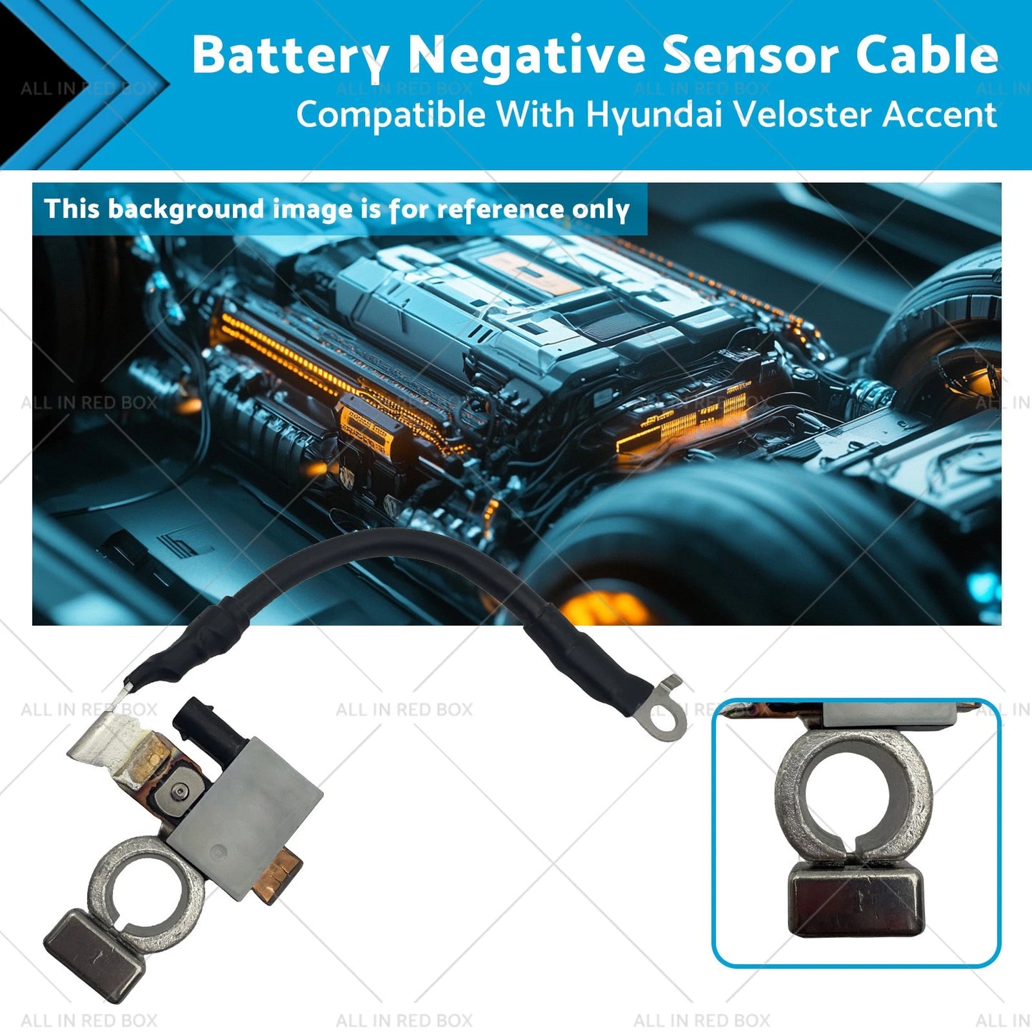 Battery Negative Sensor Cable for Hyundai Veloster, Accent (2011-2017)