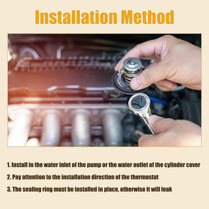 Engine Coolant Thermostat Assembly for Chevrolet Silverado 1500 (2007-2013)