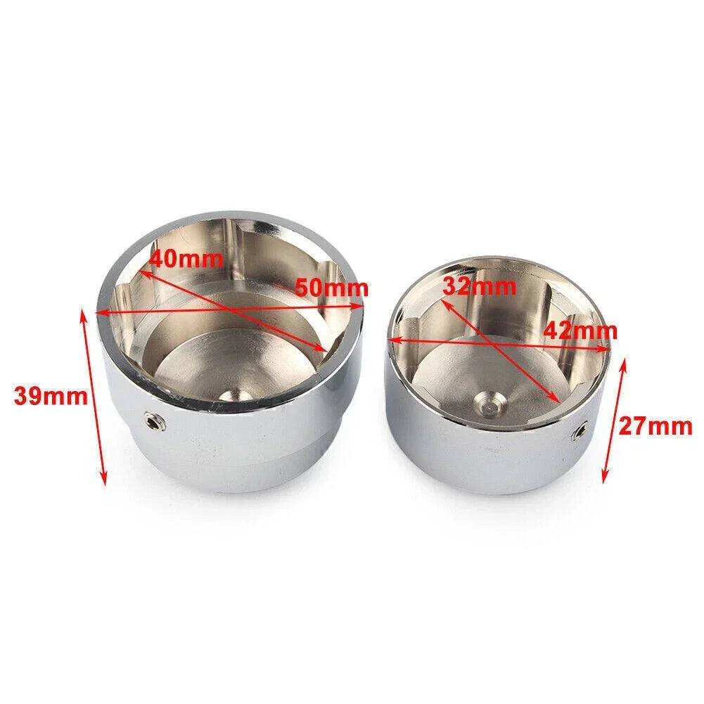 Rear Axle Nut Cover Caps  for Harley XG 2015-Later, XL & Dyna 2008-Later