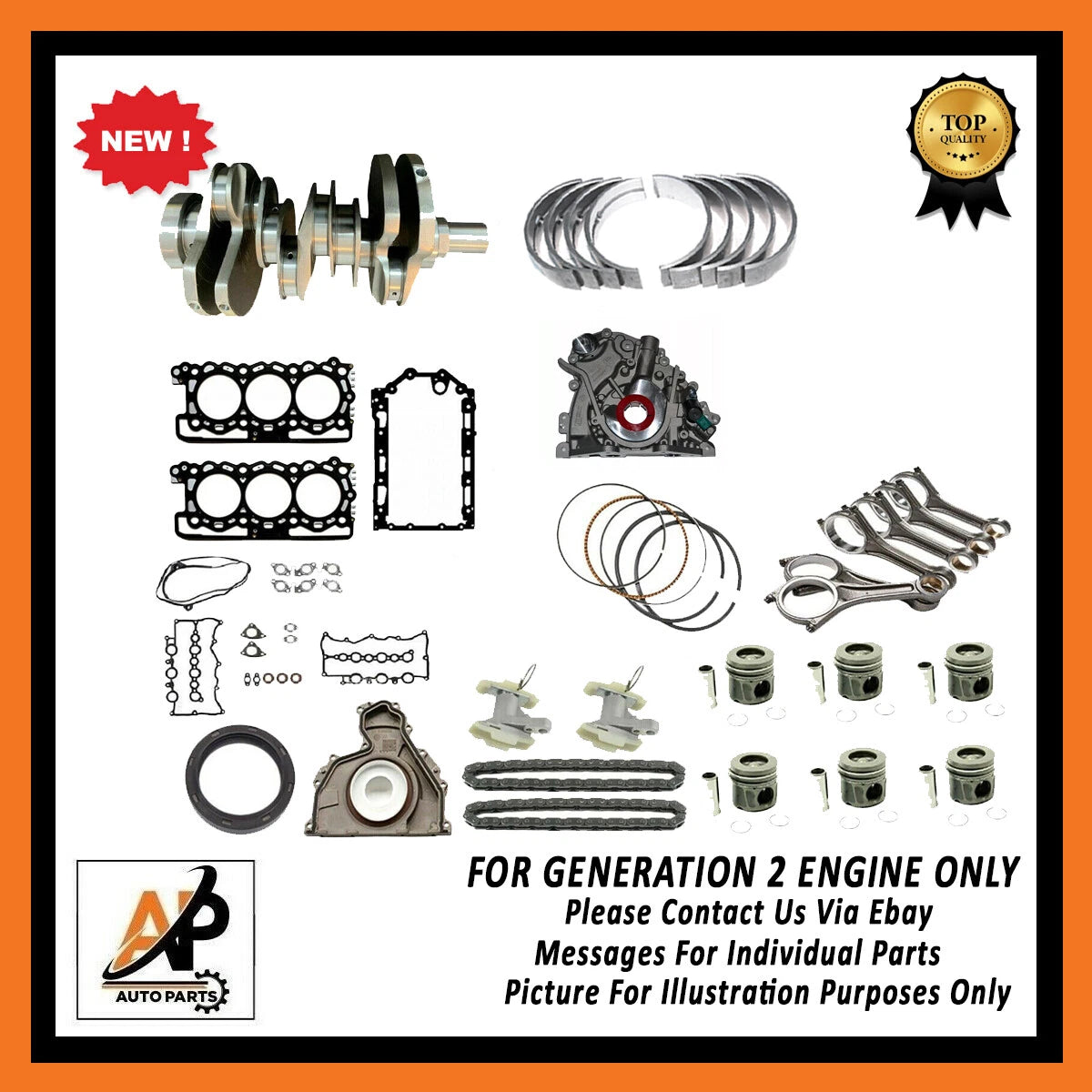 Forged Crankshaft for Land Rover Range Rover 3.0 306DT Gen 2 (2010–2012)