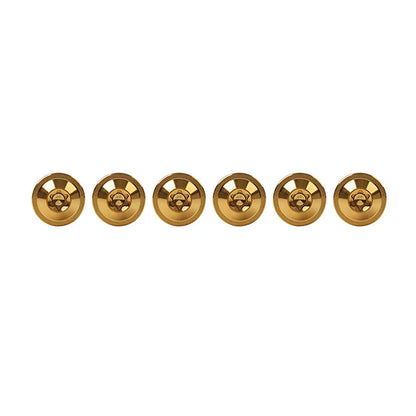 6 x Gold Titanium M6x15mm Torx Head Bolts for Bike Motorcycle