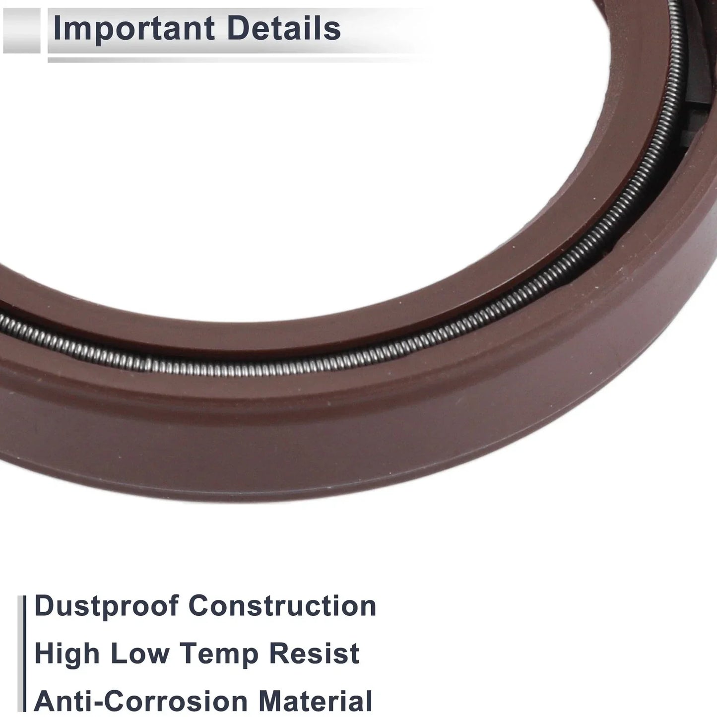 Crankshaft Oil Seal for Hyundai Elantra (2000-2011) 1 x Seal