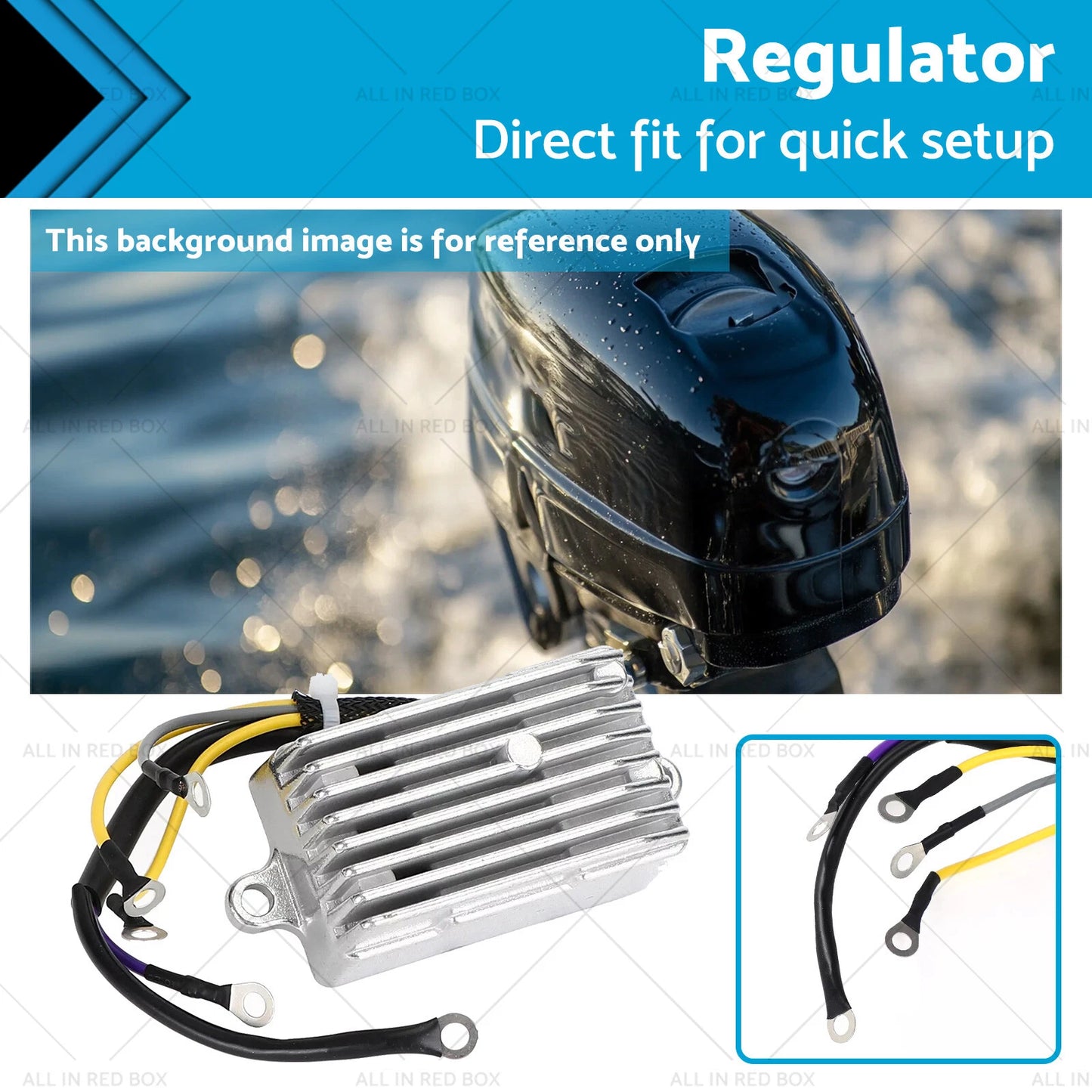 Regulator for Johnson Evinrude 35-105 HP (1992-2005)