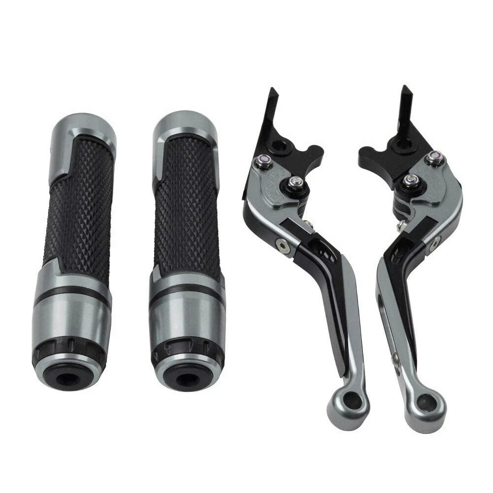 Titanium Extendable Brake Clutch Lever Grips for Kawasaki ZX10R/RR (2004-2023)