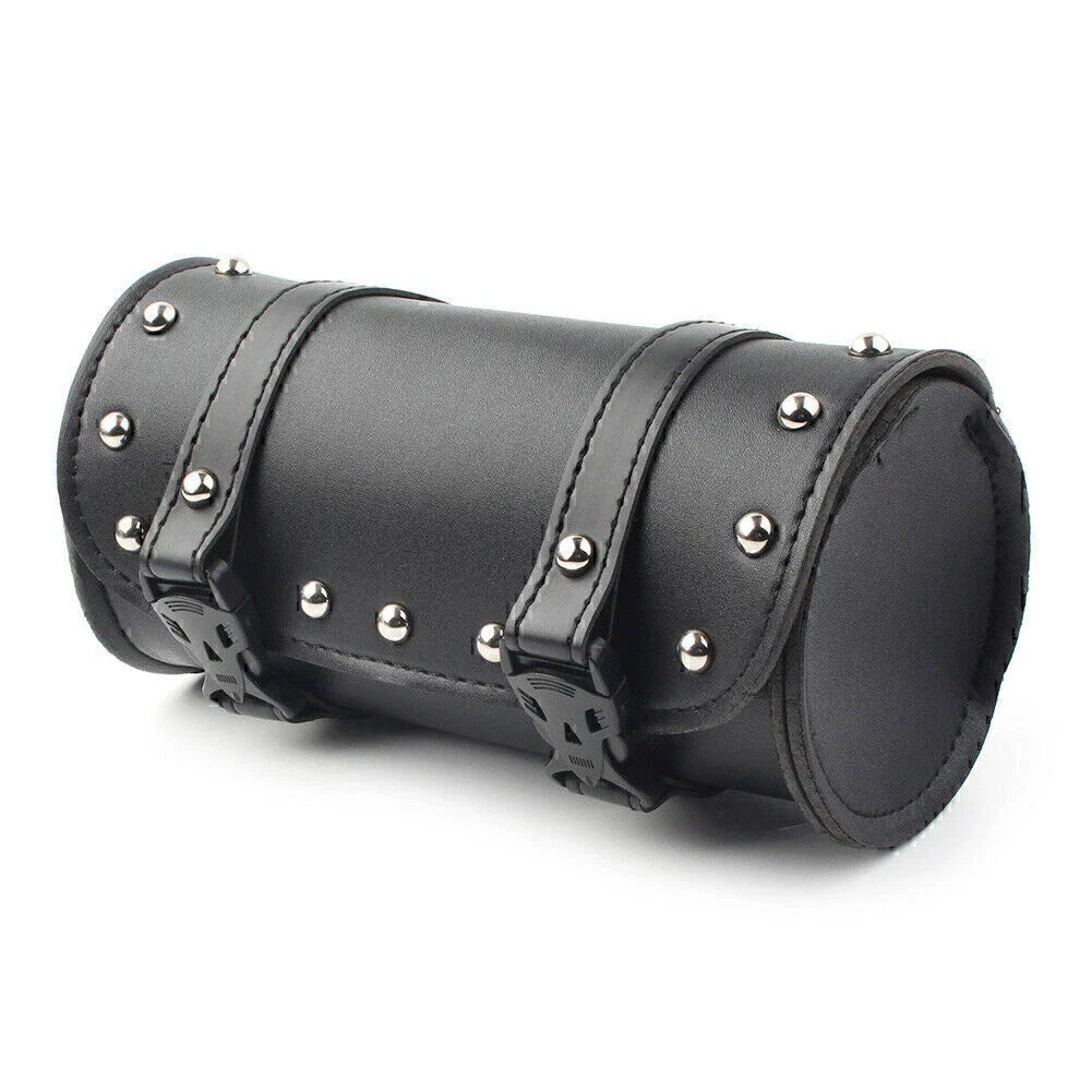 Saddlebag Fork Roll Barrel Bag for Touring Motorcycle