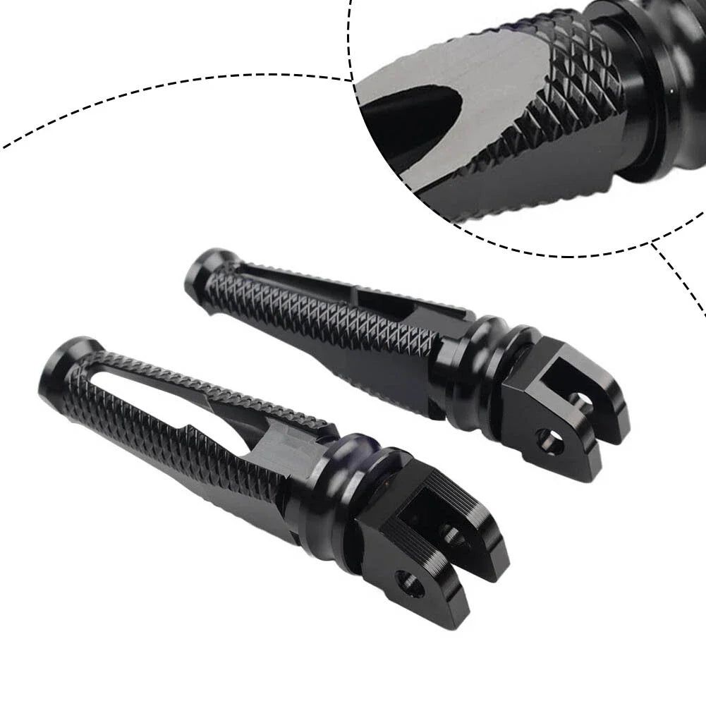 Black Passenger Rear Foot Pegs for Ducati Panigale 899-1299