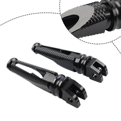 Black Passenger Rear Foot Pegs for Ducati Panigale 899-1299