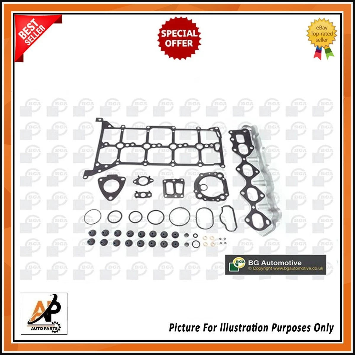 Engine Gasket Set Replacement for Toyota Hilux (2005–2015)