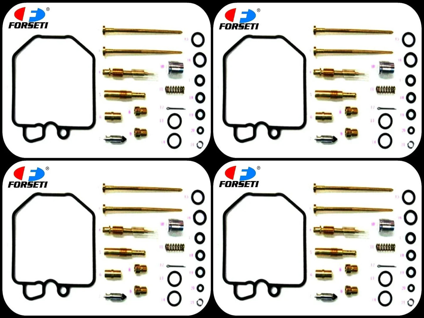 Carburetor Repair Kit for Honda CB900C Custom (1980-1982) - 4 x Rebuilds