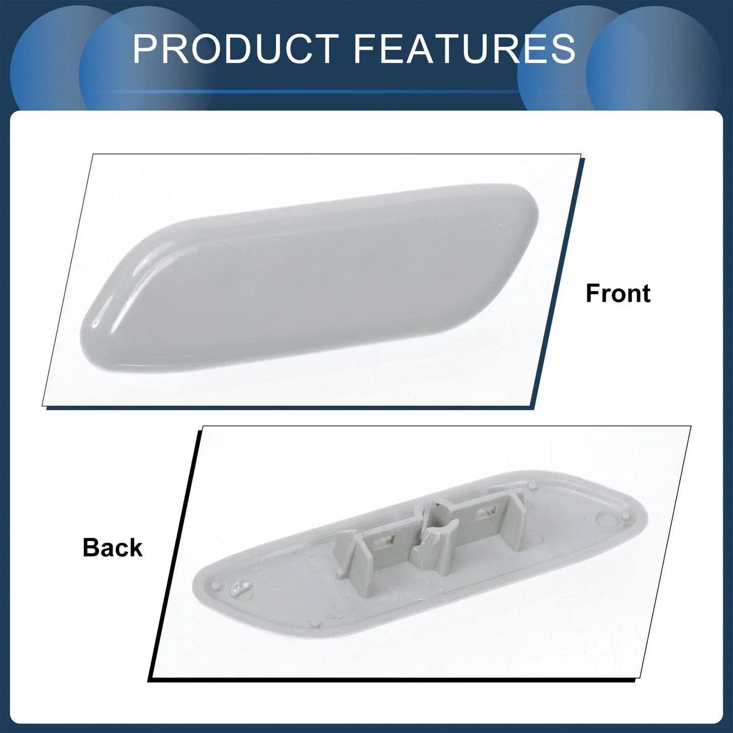 Front Left Washer Nozzle Cover for Honda Accord, Spirior CU1 CU2 (2008-2012)
