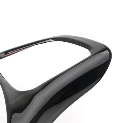 Black Steering Wheel Cover Trim for Benz A B C E S Class GLA GLC