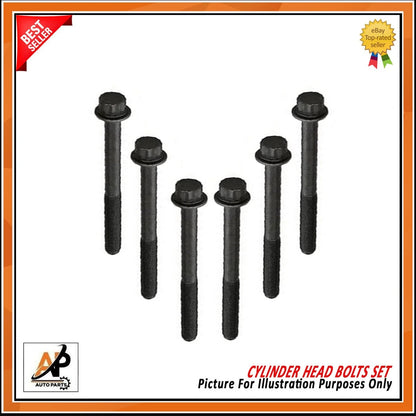Cylinder Head Bolts Set Replacement for Honda Accord Civic 1.6 2.0 (1990–2007)