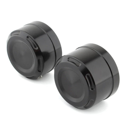 Rear Axle Bolt Nut Cap Covers  for Harley Softail (2018-2023) Black