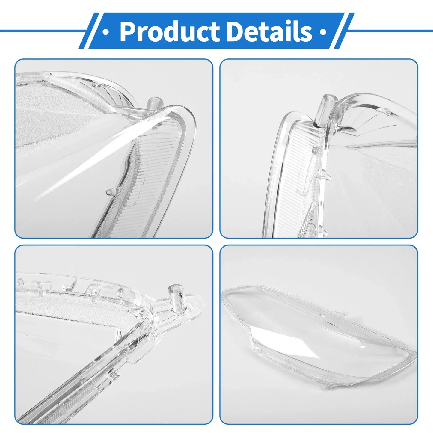 Car Front Left Headlight Lens Cover for Honda Fit (2014-2020)