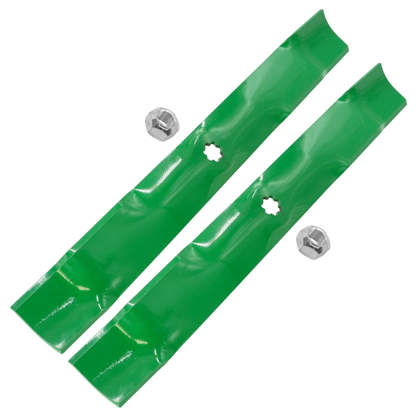 42 Inch Mulching Deck Blade with Nut for John Deere (2000–2009)