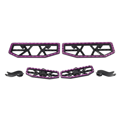 Front Floorboard & Rear Foot Pegs with Mounts for Harley Touring (1993-2023)