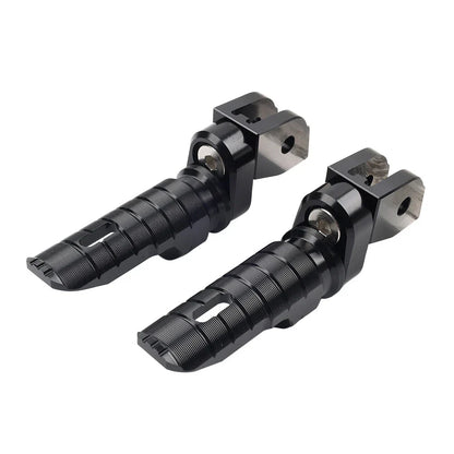 Black Front Footrests for Ducati Monster 821 937 950 1100 1200 Scrambler (2014-2023)