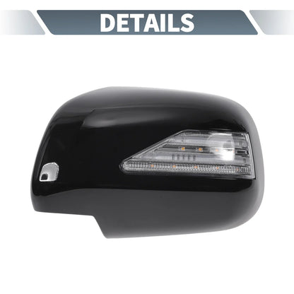 Rearview Mirror Cover Overlay Gloss Black for Lexus RX330 RX300 (2003)