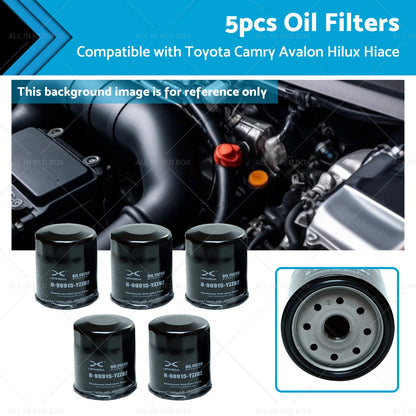 5x Oil Filter for Toyota Camry Avalon Hilux Hiace (2002-2023)