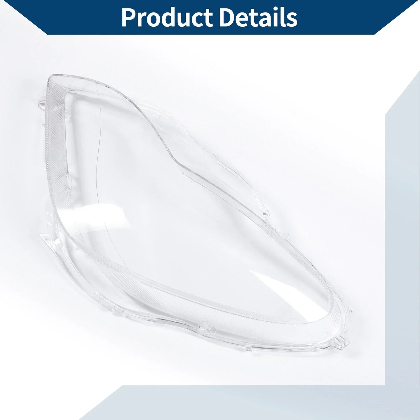 Front Left Headlight Lens Cover for Mercedes-Benz (2006-2011)