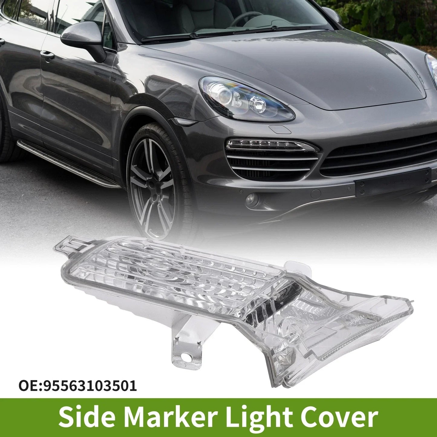 Left Side Marker Light Cover for Porsche Cayenne (2011-2014)