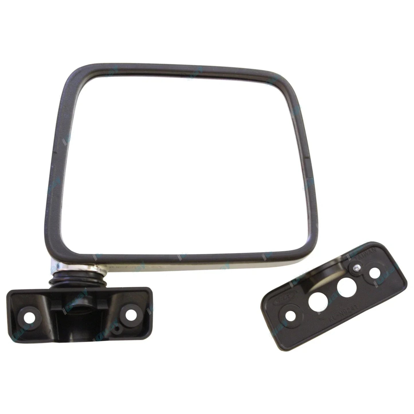RH Chrome Skin Mount Door Mirror for Nissan Patrol GQ RHS Right