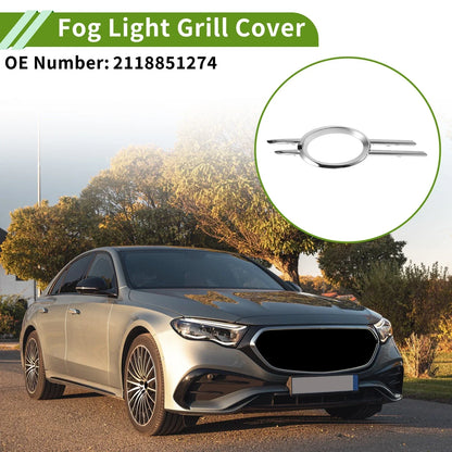 Front Right Fog Light Grill for Mercedes Benz W211 (2003-2009)