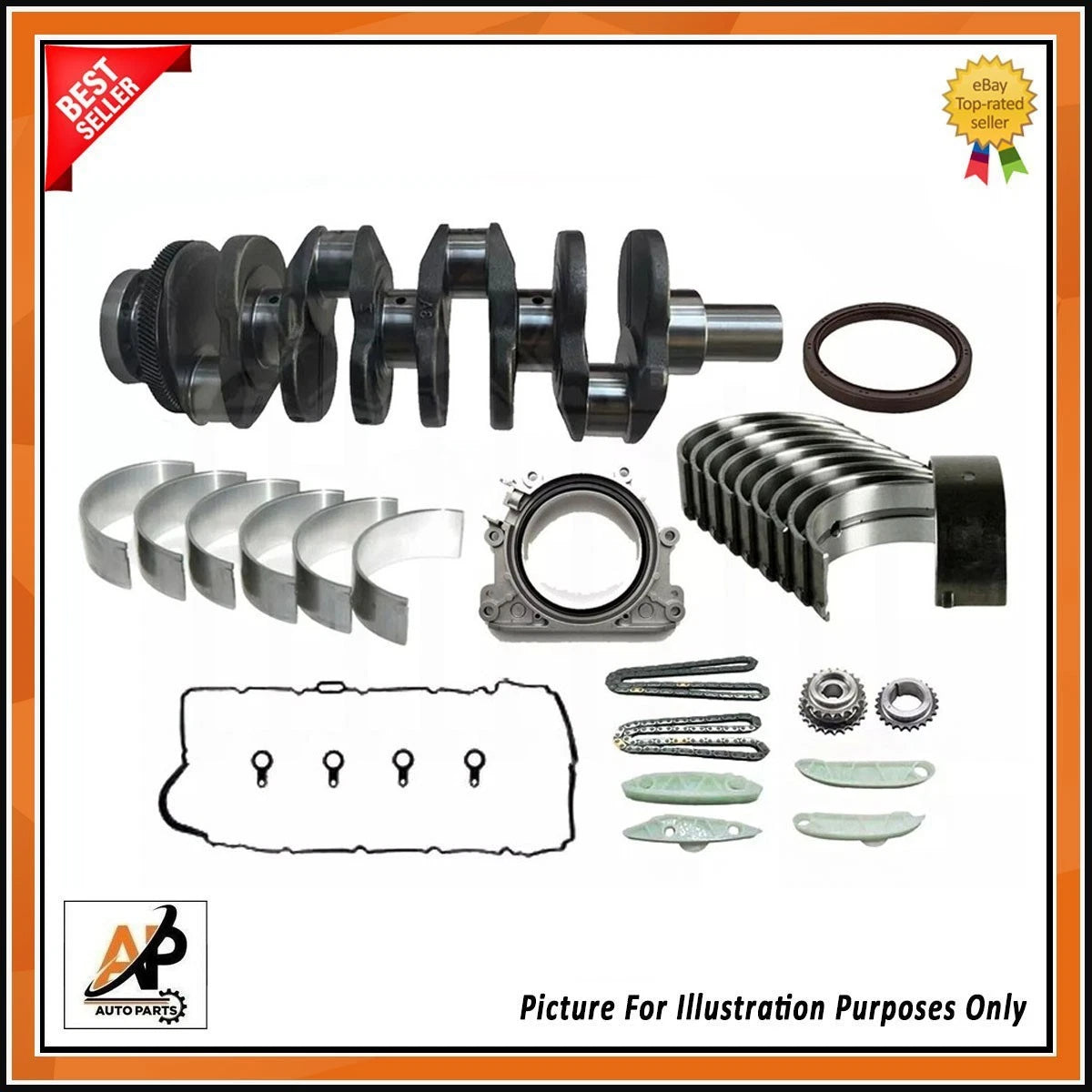 Engine Rebuild Kit for Hyundai Santa Fe Tucson 2.2 CRDi Diesel (D4HB)