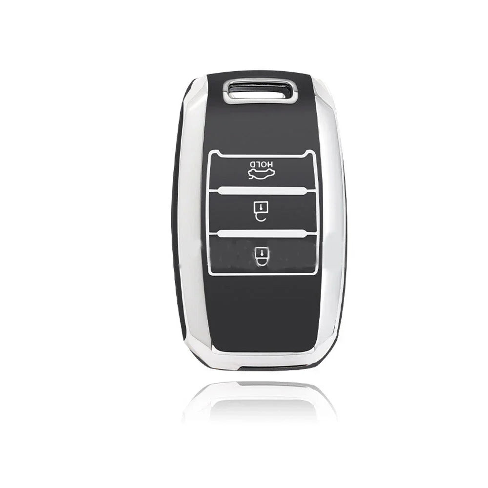 KIA Remote Key Shell Case Cover for RIO3, K2, K3, K4, K5, Picanto, Optima, Soul (various years)