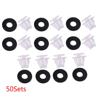 50 x Fender Clamp Wheel Arch Mounting Clips for Nissan