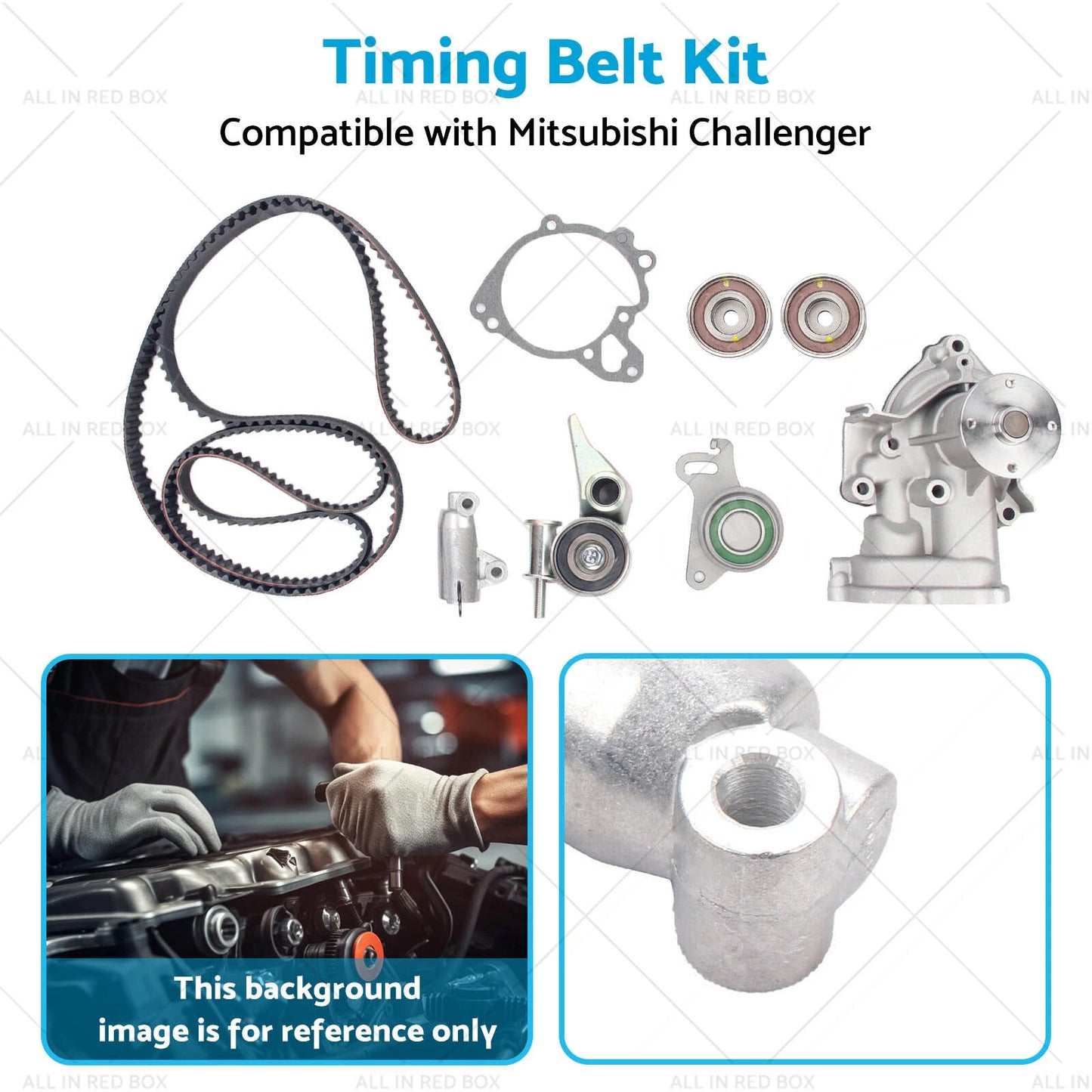 Timing Belt Kit for Mitsubishi Challenger Triton ML MN 4D56T (08-15)