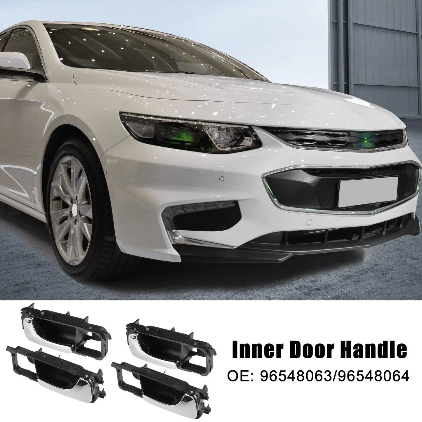 2 x Door Handles for Chevrolet Optra (2004-2005)